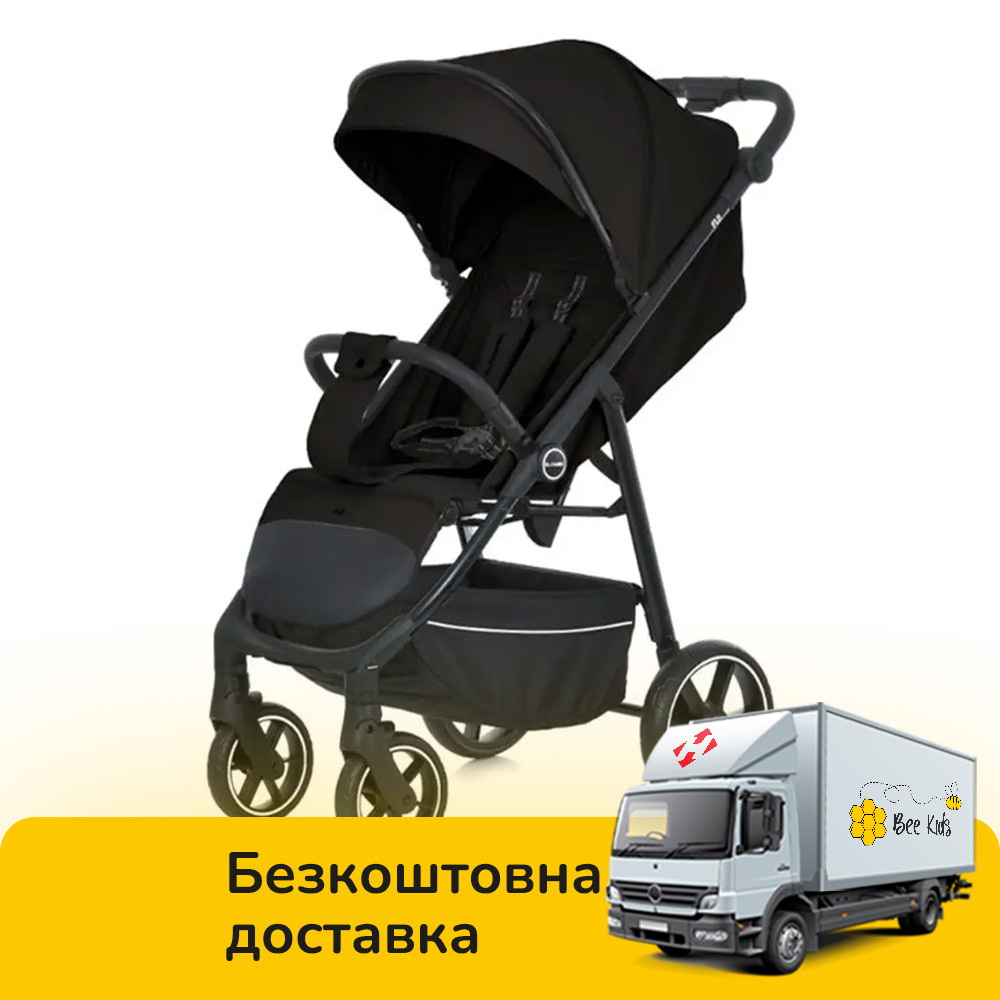 Прогулянкова коляска El Camino FIJI ME 1113-2 Black Чорна, фото 1