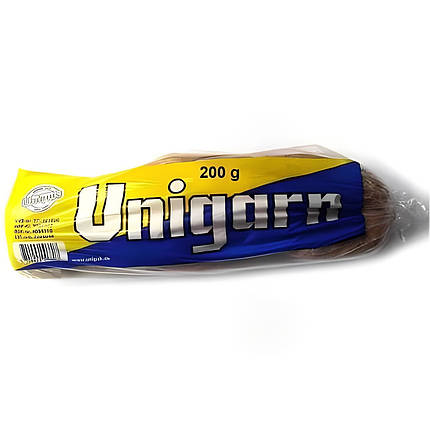 Пакля льон сантехнічний Unigarn 200g UNIPAK (коса), фото 1