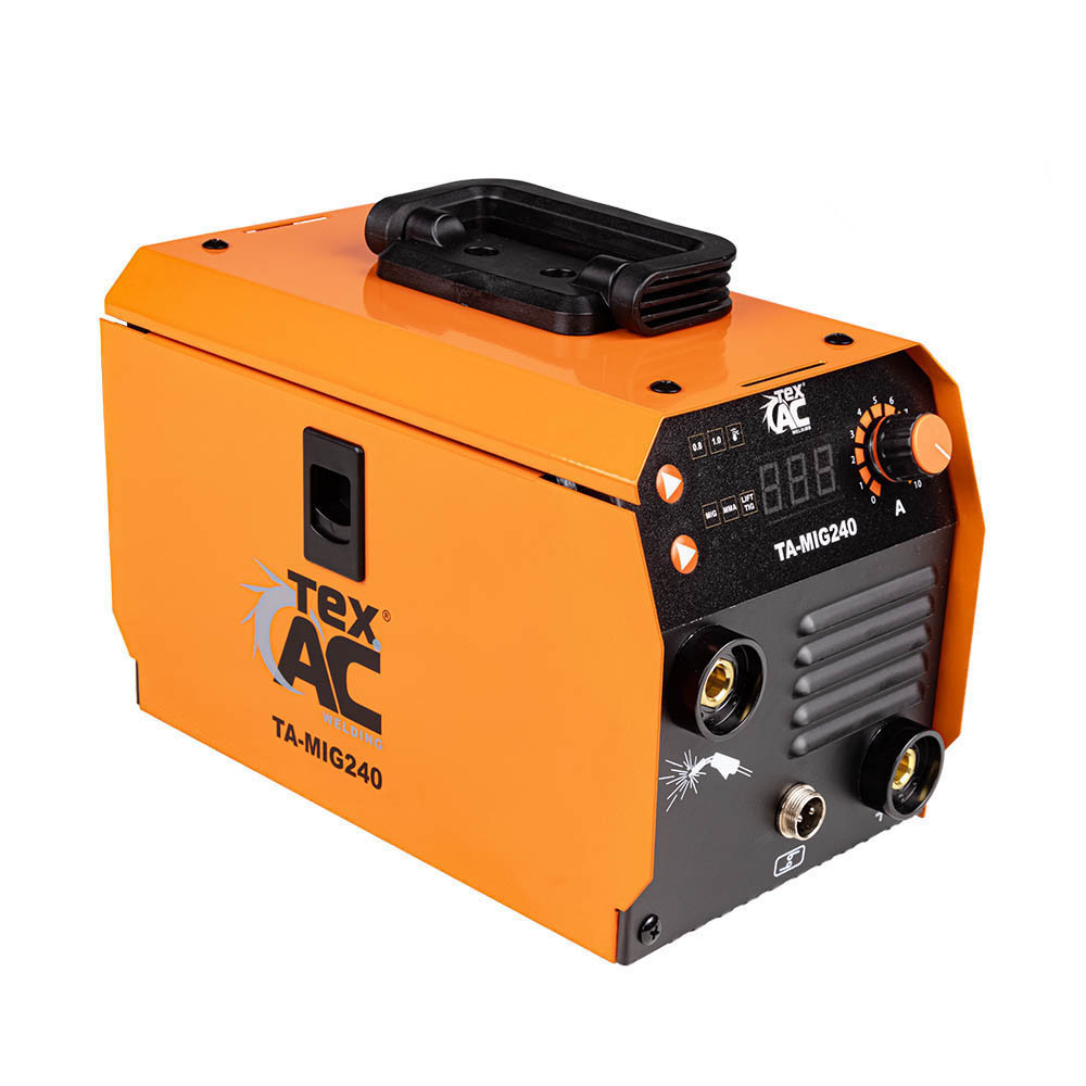 Інверторний напівавтомат 6.6кВт Tex.AC TA-MIG240 зварювальний напівавтомат mig tig