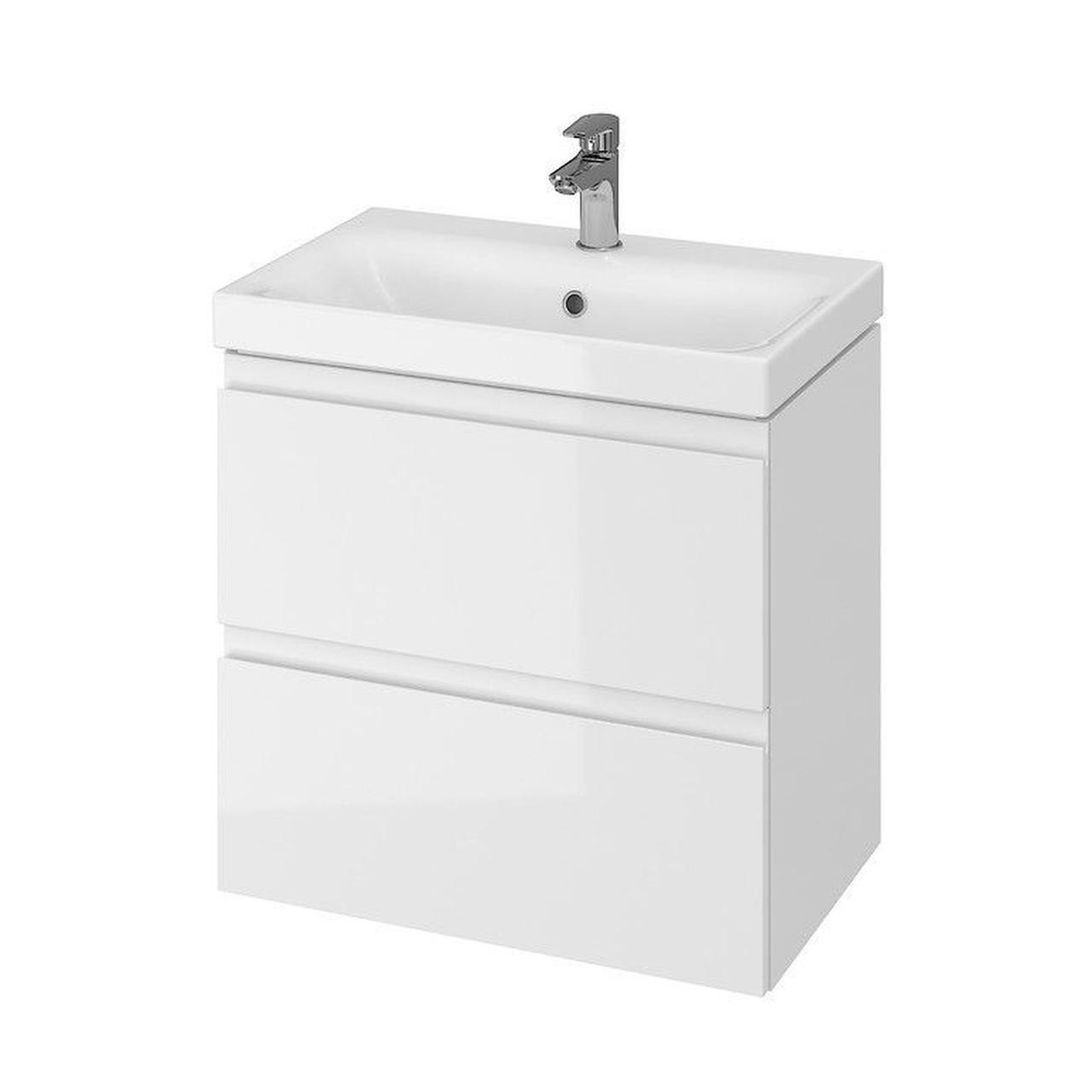CET B04 MODUO SLIM шафка з умивальником MODUO SLIM 60 білий