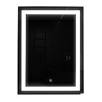 Зеркало UNIO MRR-01 SQR-AA-S 600 x 800 mm LED FL с сенсором, фото 5