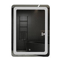 Зеркало UNIO MRR-04 SQR-RA-S 600 x 800 mm LED FL с сенсором, фото 4