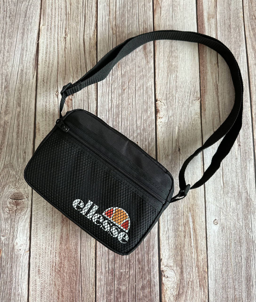 Маленька Сумка на плече еліс Ellesse барсетка прямокутна чорна