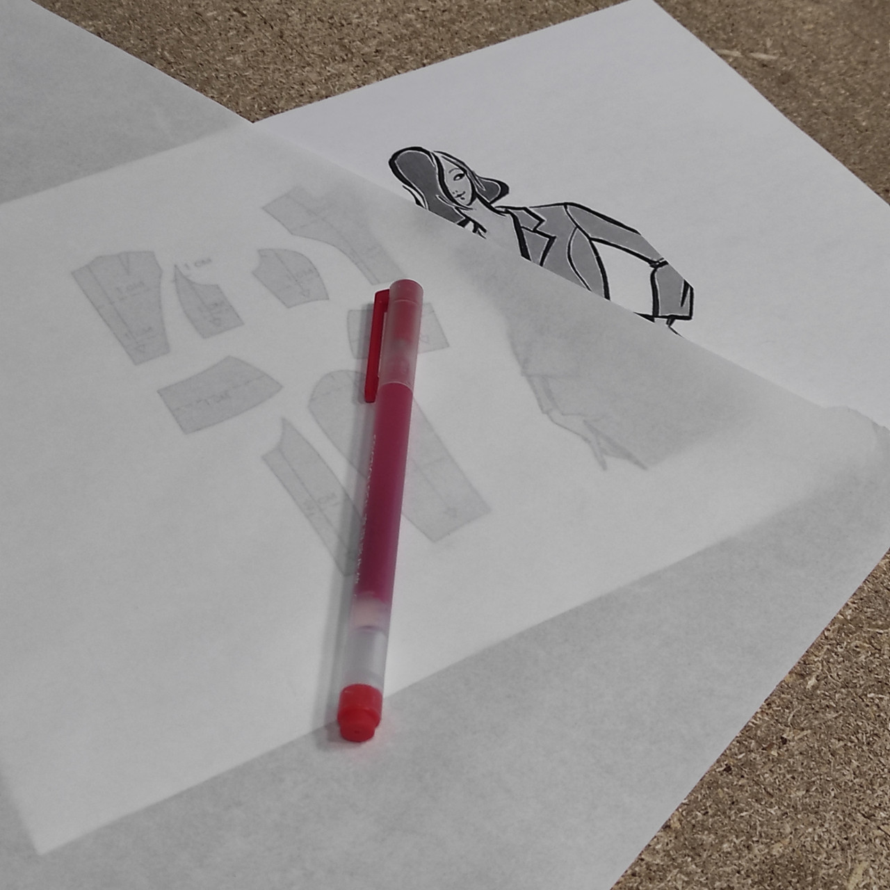 Калька ОФОРТ КО6415Р з одностороннім глянцем для креслень у рулонах ширина 64 см довжина 15 метрів, щільність 40г/м.кв (7118)