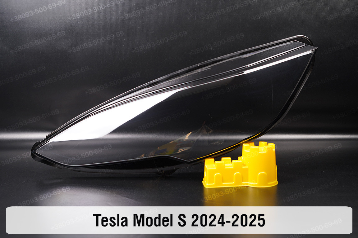 Скло фари Tesla Model S (2024-2025) ліве, фото 1