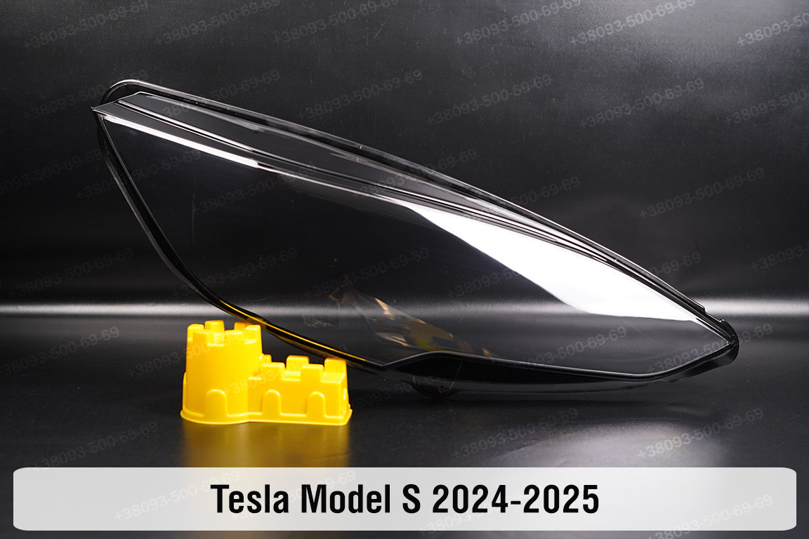 Скло фари Tesla Model S (2024-2025) праве, фото 1