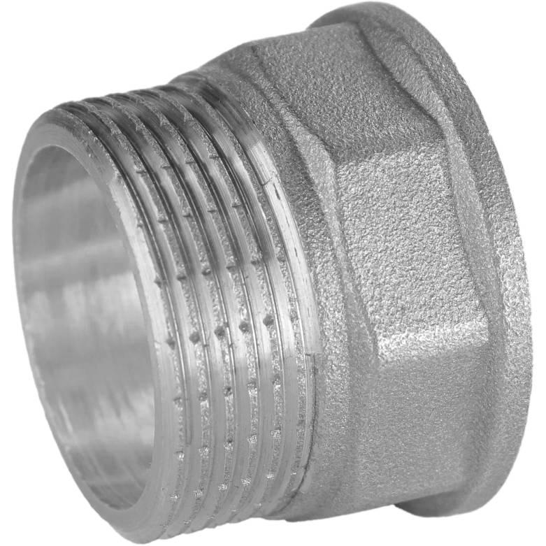 Перехідник нікельований 2" ВР х 2" ЗР штампований А0634А(нк) VA