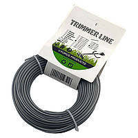 Волосінь для тримера 2,7 мм*15 м "квадрат" армована NoL15-SF-2.7, Тримерна волосінь, Волосінь для коси