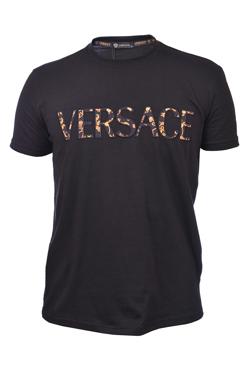 Футболка чоловіча Versace 25-25Y-02001 чорна