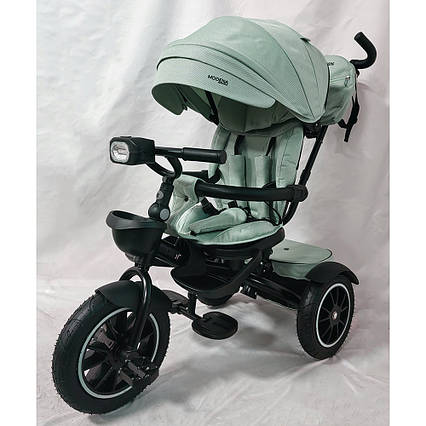 Триколісний велосипед MODENA Cloud Blue, поворотне сидіння, швидкоз’ємні колеса (ME 1193)