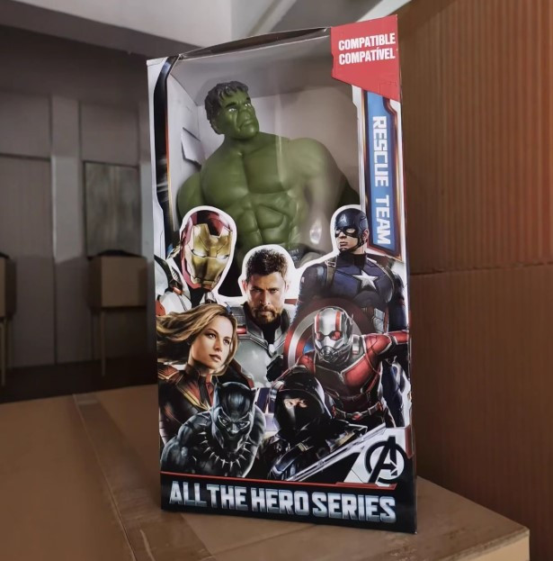 Фігурка супергерой Халк Avengers Halk Marvel висота 28 см
