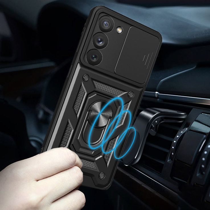 Ударостійкий чохол Camshield Serge Ring for Magnet для Samsung Galaxy S24 Plus (SM-S926B) Ударостійкий чохол Camshield Serge Ring for Magnet для Samsung Galaxy S24 Plus (SM-S926B)