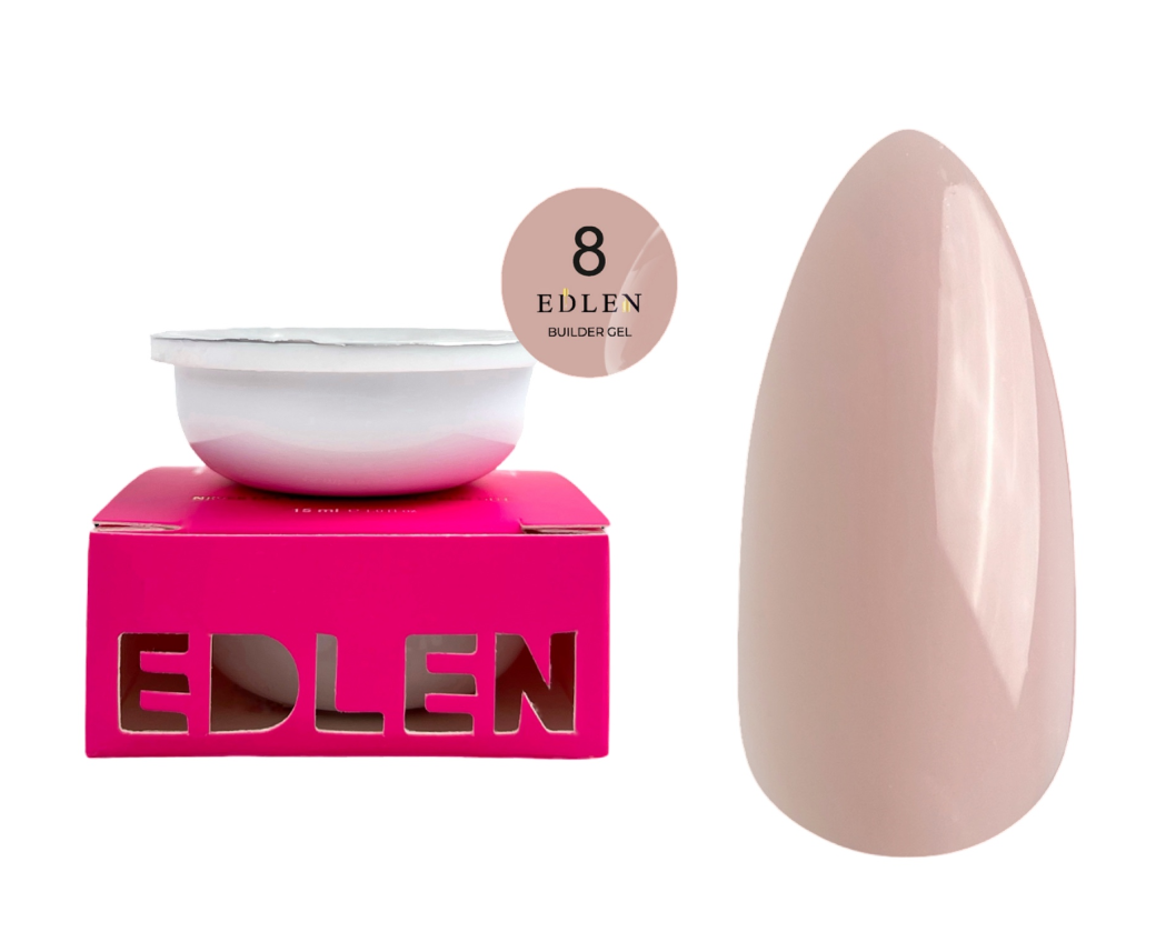 EDLEN Сменный картридж Builder Gel 30ml №08, фото 1