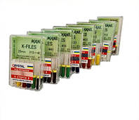 К-файли  / K-files /  №06,   21 мм (6 шт.) MANI (Японія)