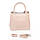 Жіноча шкіряна сумка 1546-1 l.beige .Купити жіночі сумки гуртом і в роздріб із натуральної шкіри в Україні, фото 4