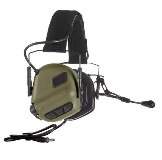 Активні навушники Earmor M32 Plus захист від шуму NRR 22дБ (Оливковий)