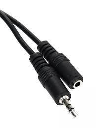 Подовжувач Audio DC3.5 папа-мама 0.5м, ССА Stereo Jack