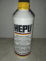Антифриз G11 жовтий "HEPU" концентрат 1.5 л (-80)