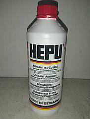 Антифриз G12 червоний "HEPU" концентрат -80 °C 1.5 л