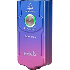Ліхтар наключний Fenix E03R V2.0 Nebula, бузковий E03RV20PUR