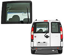 Скло задньої двері Fiat Doblo 2000-2010 розпашонка ліве