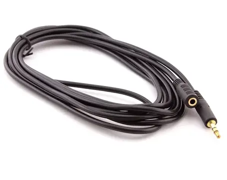 Подовжувач Audio DC3.5 папа-мама 1.5м, GOLD Stereo Jack, фото 1