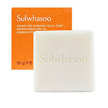 Фірмове мило для обличчя з женьшенем та ніжною кашеміровою піною Sulwhasoo Signature Ginseng Facial Soap Sample 25 g