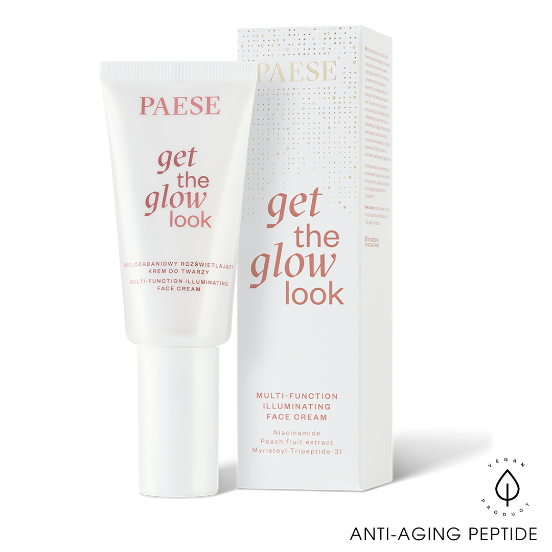 Крем-база для обличчя Мультифункціональна Illuminating Face Cream Get the Glow Look Paese 30ml
