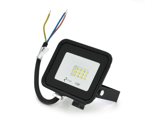 Прожектор SLIM LED RITAR RT-FLOOD10A, 10W, 12xSMD2835, IP65, 1000Lm, 6500K (100%), PF>0.9 Ra>70, 80, фото 1