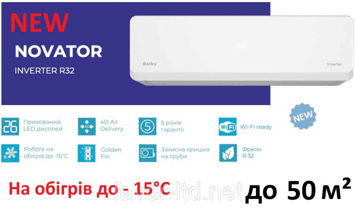NRSK-H18NVR/NRSK-H18INVR / DAIKO NOVATOR INVERTER R32 -15