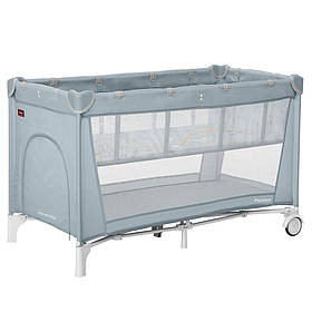Манеж дитячий ігровий CARRELLO Piccolo+ CRL-18102 Ash Grey Сірий