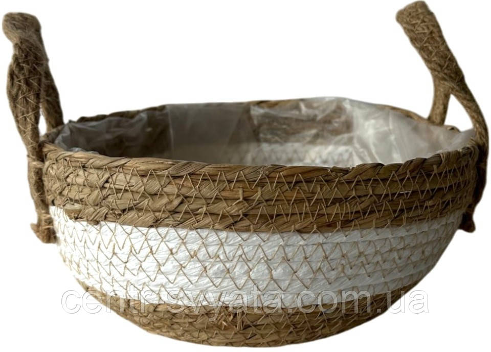 Кошик плетений (d 23 см)