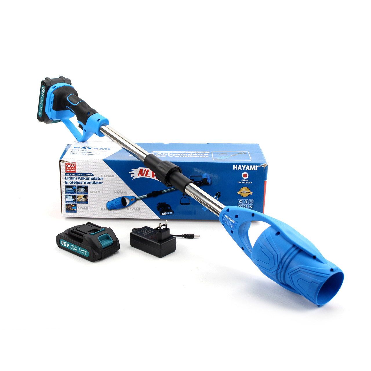 Акумуляторна повітродувка HAYAMI HA-1043 96V, 4AH