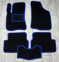 Ворсовые коврики в салон для Daewoo Sens 2000-2018 / Део Сенс