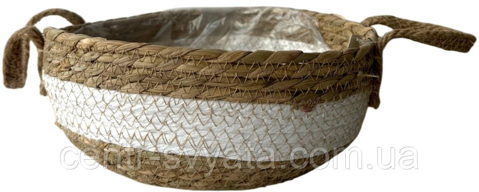 Кошик плетений (d 30 см)