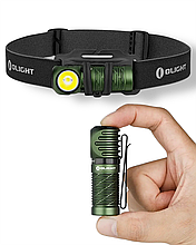 Ліхтар потужний Olight Perun 2 Mini 1100 Lm з налобним кріпленням