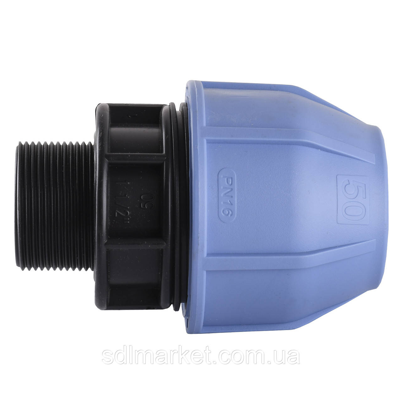 Муфта ПНД Vsplast 50*1 1/2  Н 2003