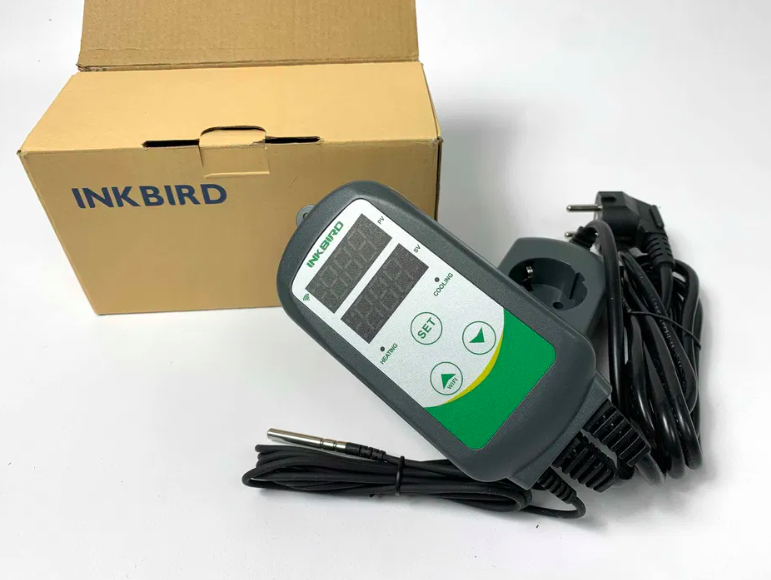 Термостат, Контролер Inkbird ITC-308 нагрівання та охолодження з Wi-Fi