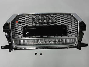 Решітка радіатора Audi Q3 2015–2018 у стилі RS Q3 (Chrome Quattro)