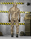Тактичний Комплект 3в1 Літній Fragment Піксель Вітровка, Штани, Футболка ДЛ6475 ТМ, фото 6