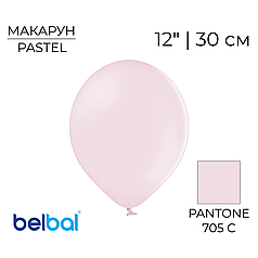 BELBAL-ББ 12" 454 Макарун Рожевий | Pastel Soft Pink