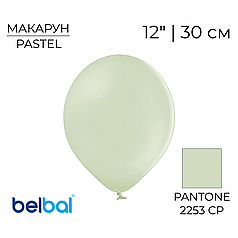 BELBAL-ББ 12" 452 Макарун Ківі | Pastel Kiwi Green