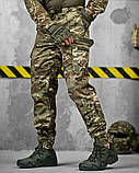 Костюм літній тактичний Lunar мультикам 3в1 з кишенями та манжетами ДЛ6473 ТМ, фото 8