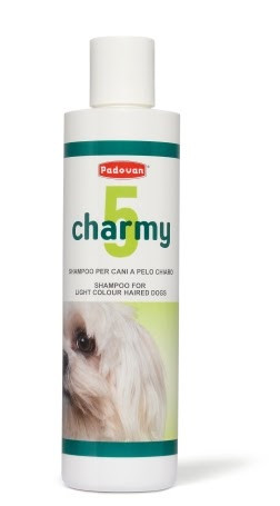 Шампунь Padovan Charmy 5 для собак зі світлою/білою шерстю 250 мл (PP00270)