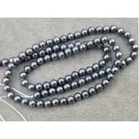 Майорка (перламутр) 4 мм чорна (+-95шт)