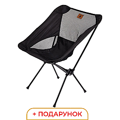 Крісло для кемпінгу складане 55×55×70 см на природу до 100 кг розкладний стілець Lugi Kemping