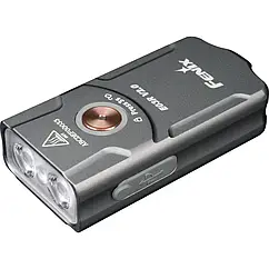 Ліхтар наключний Fenix E03R V2.0 Gray, сірий E03RV20GR