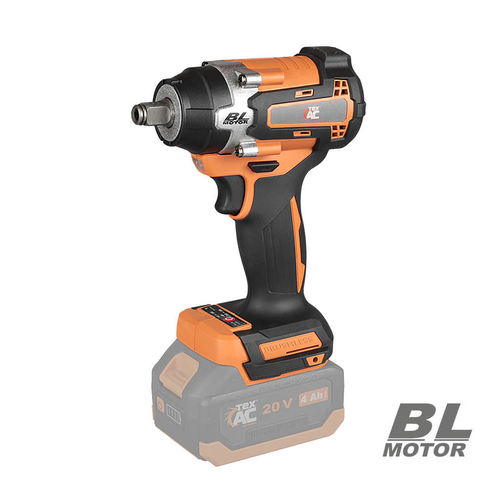 Акумуляторний гайковерт для автосервісу 2500/3300 об/хв ТехАС TAOE-IW400 акумуляторний гайковерт, фото 1