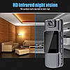 Натільна камера Andoer з функцією нічного аудіо та відеозапису, об'єктив 150°,180°, екран TFT 1,54 дюйма, фото 4