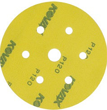 Шліфувальне абразивне коло KOVAX Maxfilm D152mm /7отв. P120-P600 (уп.-50шт.)